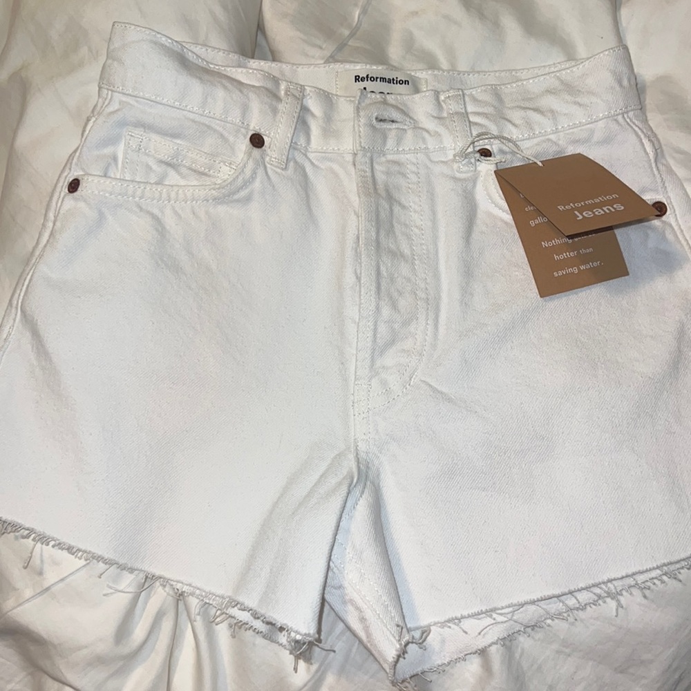 NEVER WORN REFORMATION SHORTS